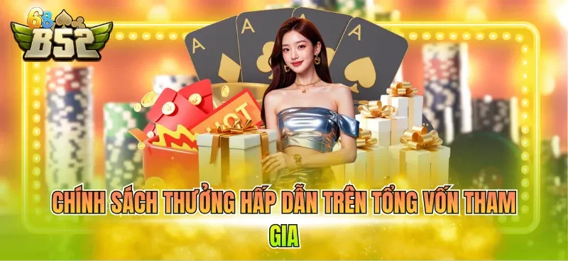 Chính sách thưởng hấp dẫn trên tổng vốn tham gia