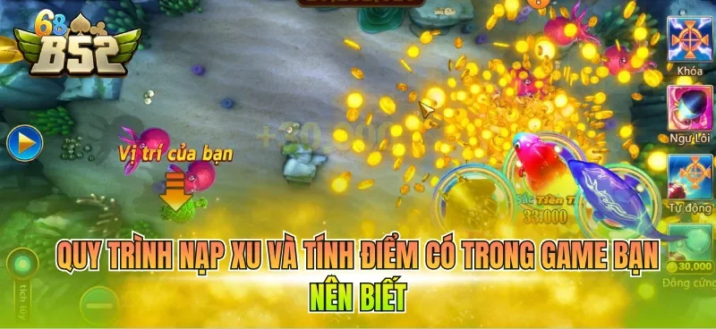 Quy trình nạp xu và tính điểm có trong game bạn nên biết