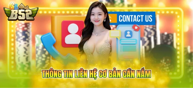 Thông tin liên hệ cơ bản cần nắm